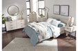 Socalle Natural Full Panel Platform Bed - Gate FurnitureFull Bed
