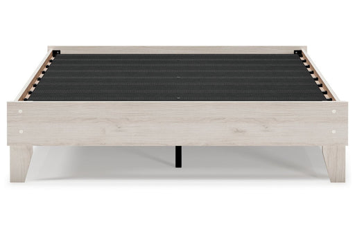 Socalle Natural Queen Platform Bed - Gate FurnitureQueen Bed