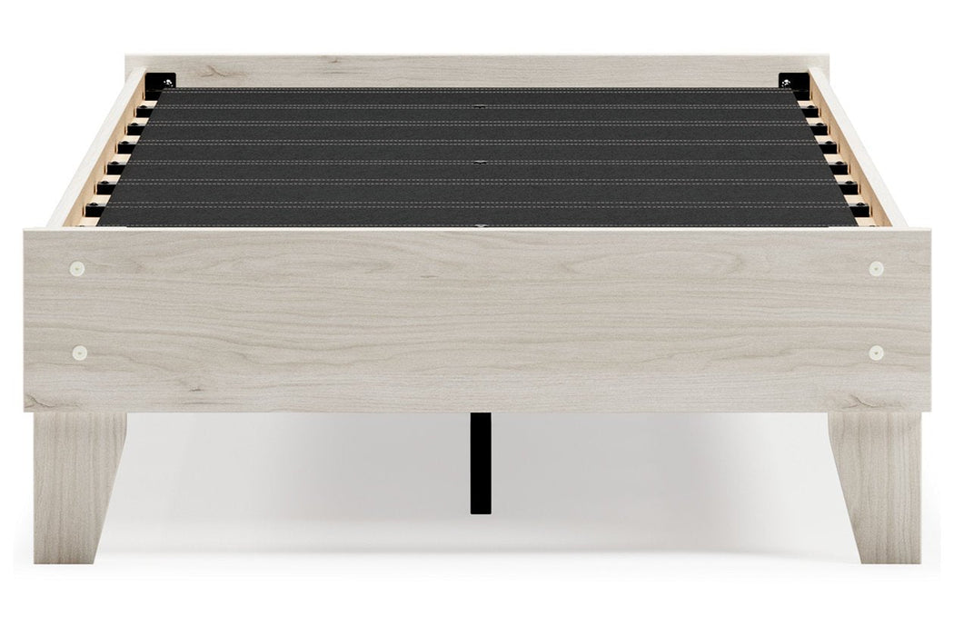 Socalle Natural Twin Platform Bed - Gate FurnitureTwin Bed