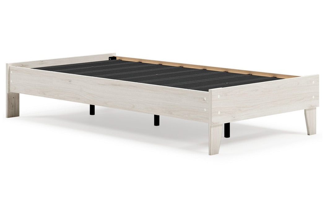 Socalle Natural Twin Platform Bed - Gate FurnitureTwin Bed