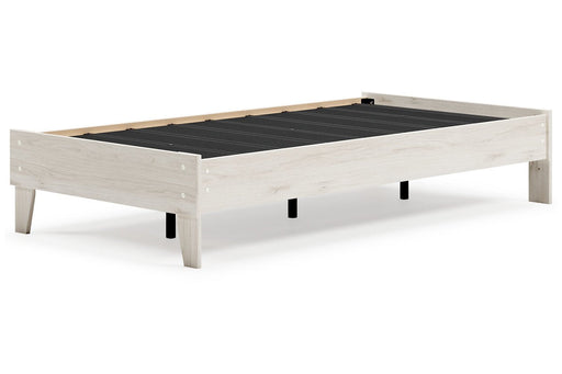 Socalle Natural Twin Platform Bed - Gate FurnitureTwin Bed