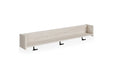 Socalle Natural Wall Mounted Coat Rack with Shelf - Gate FurnitureOther Products