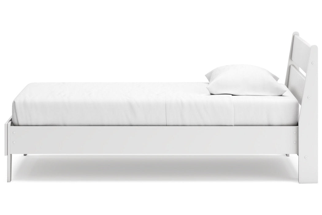 Socalle Two - tone Youth Panel Platform Bedroom Set - Gate FurnitureYouth Bedroom Set