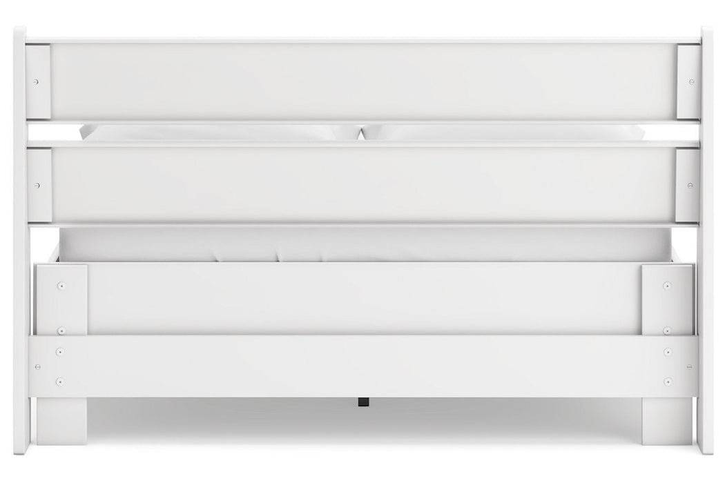 Socalle Two - tone Youth Panel Platform Bedroom Set - Gate FurnitureYouth Bedroom Set