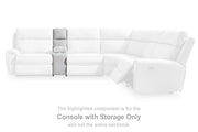 Social Pointe Pearl/Ash Console with Storage - PC9880257