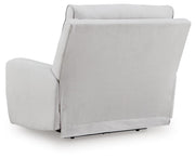 Social Pointe Pearl/Ash Power Recliner - PC9880282