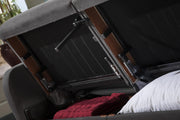 Sofa In A Box - Flexy (Zigana Charcoal) - Lara FurnitureSleeper Sofa