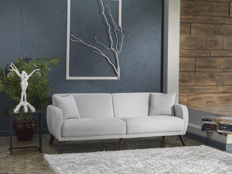 Sofa In A Box - Flexy (Zigana Light Gray) - Lara FurnitureSleeper Sofa