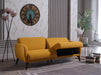 Sofa In A Box - Flexy (Zigana Yellow) - Gate FurnitureSleeper Sofa