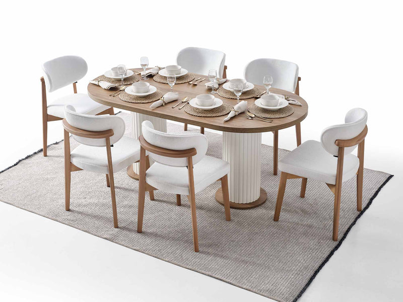 Sofya Dining Table - 200-ALT-SOF-DT-6