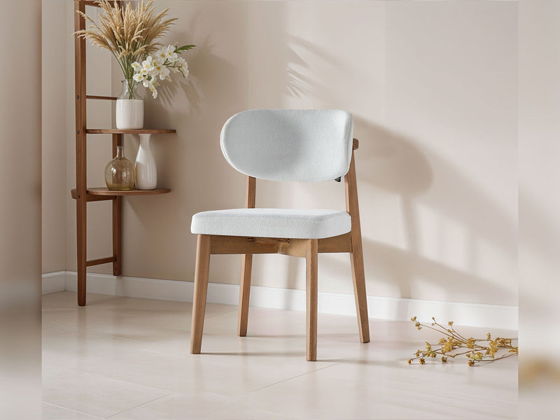 Sofya Diningroom (Consol With Mirror & Dining Table & 6 Dining Chair) - 200-ALT-SOF-DT-6-SET