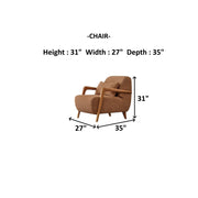 Soho 3-pieces (Sofa & Loveseat & Chair) Livingroom Set Somon in Somon - 101-SOH-IST17-321