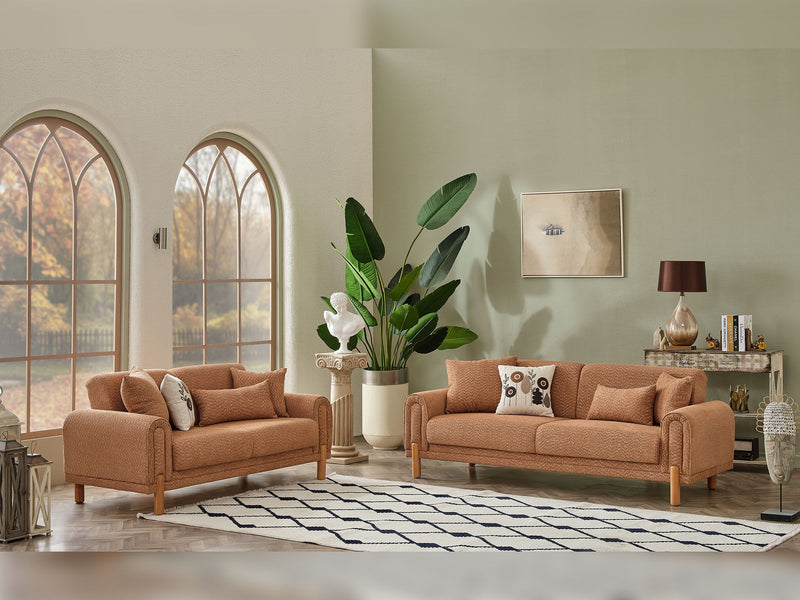 Soho 3-pieces (Sofa & Loveseat & Chair) Livingroom Set Somon in Somon - 101-SOH-IST17-321