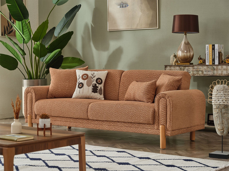 Soho 3-pieces (Sofa & Loveseat & Chair) Livingroom Set Somon in Somon - 101-SOH-IST17-321
