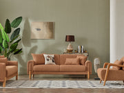 Soho 3-pieces (Sofa & Loveseat & Chair) Livingroom Set Somon in Somon - 101-SOH-IST17-321