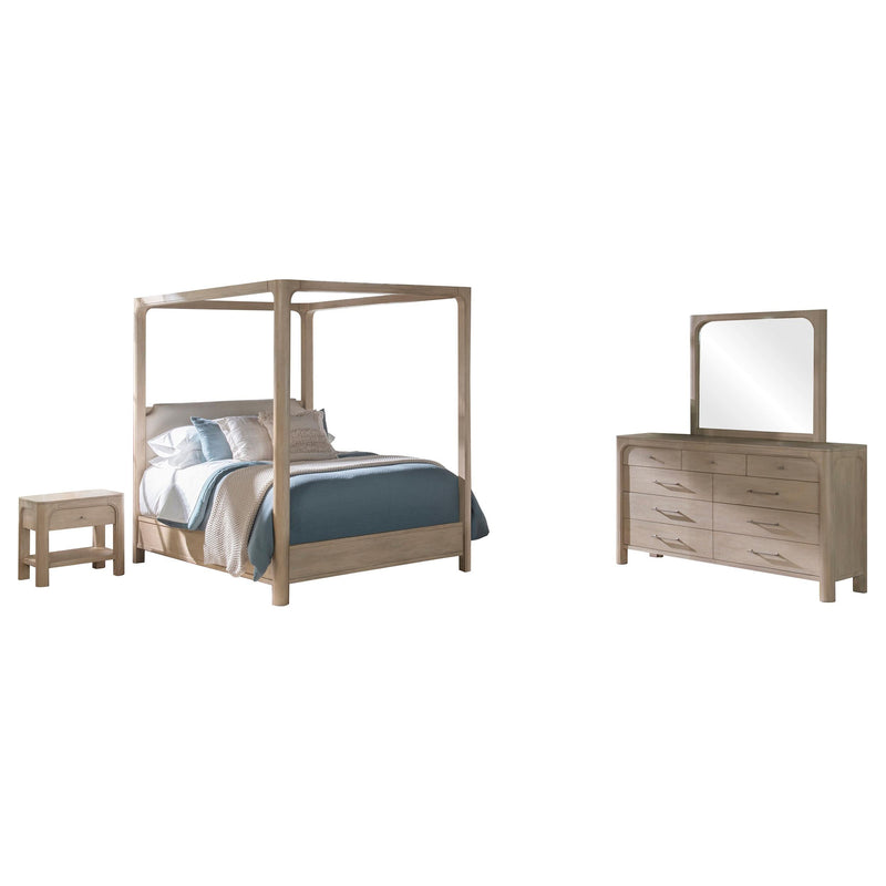 Solano 4-piece California King Bedroom Set Weathered Mango - 222520KW-S4