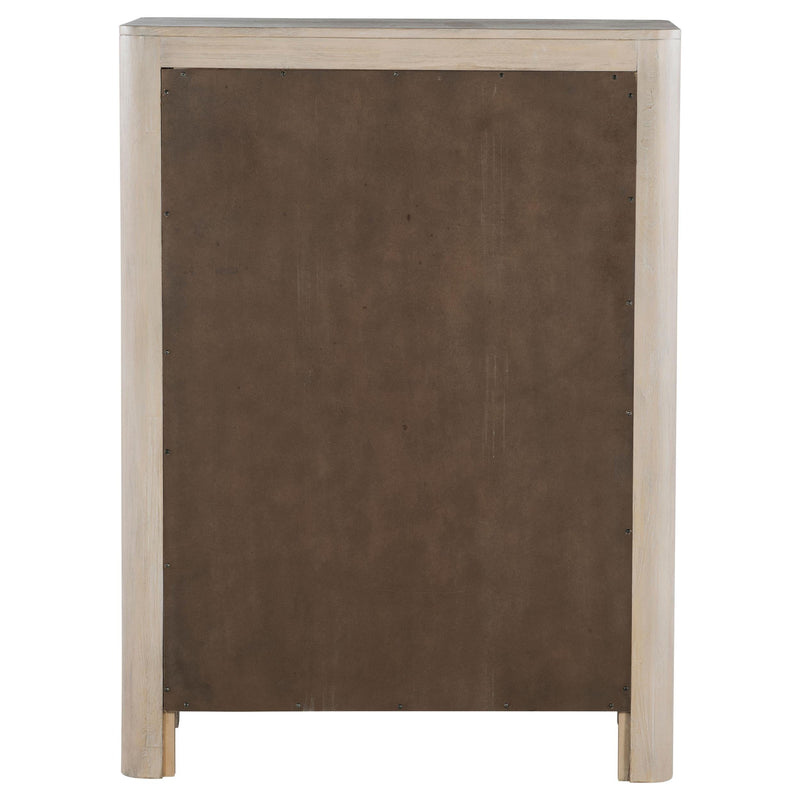 Solano 5-drawer Bedroom Chest of Drawers Weathered Mango - 222525
