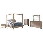 Solano 5-piece Eastern King Bedroom Set Weathered Mango - 222520KE-S5