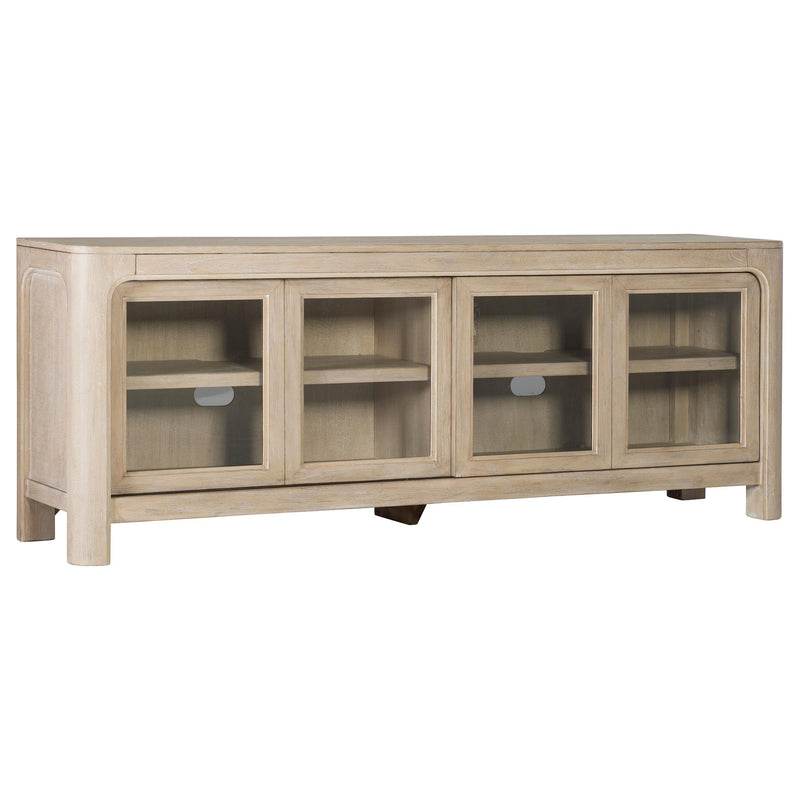 Solano 71-inch 2-door TV Stand Media Console Weathered Mango - 723483