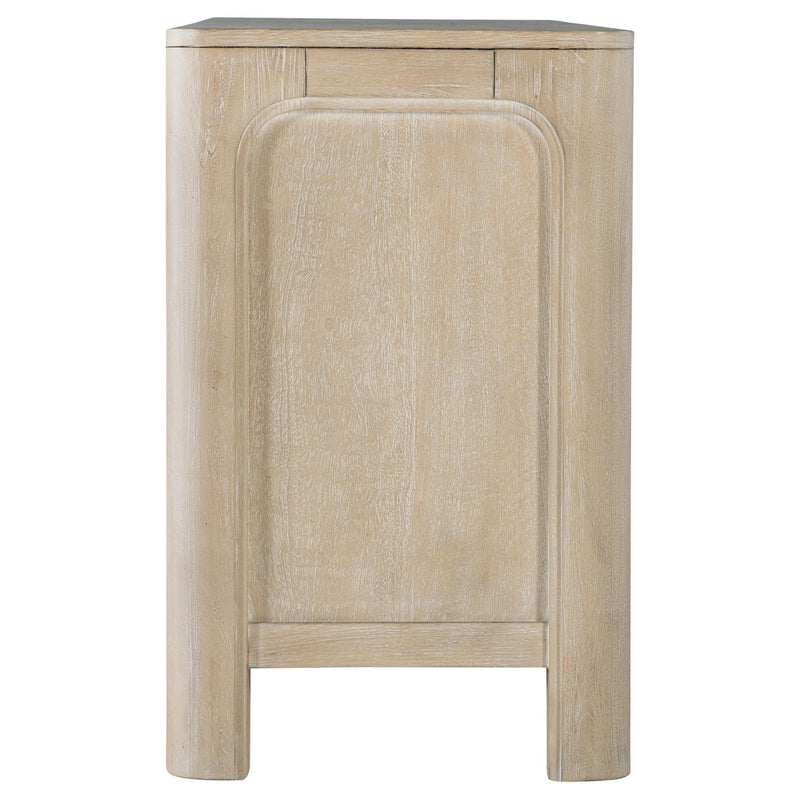Solano 71-inch 2-door TV Stand Media Console Weathered Mango - 723483