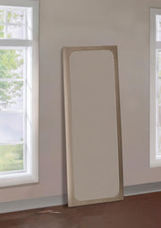 Solano 80-inch Full Length Floor Mirror Weathered Mango - 222528