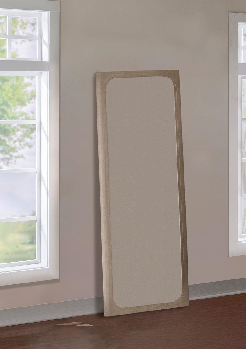 Solano 80-inch Full Length Floor Mirror Weathered Mango - 222528