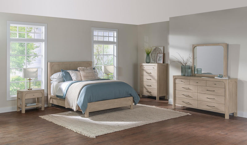 Solano 9-drawer Bedroom Dresser with Mirror Weathered Mango - 222523M