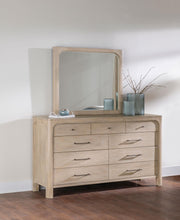 Solano 9-drawer Bedroom Dresser with Mirror Weathered Mango - 222523M