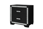 Soleil Charcoal Nightstand - SOLEIL-CHARCOAL-NS