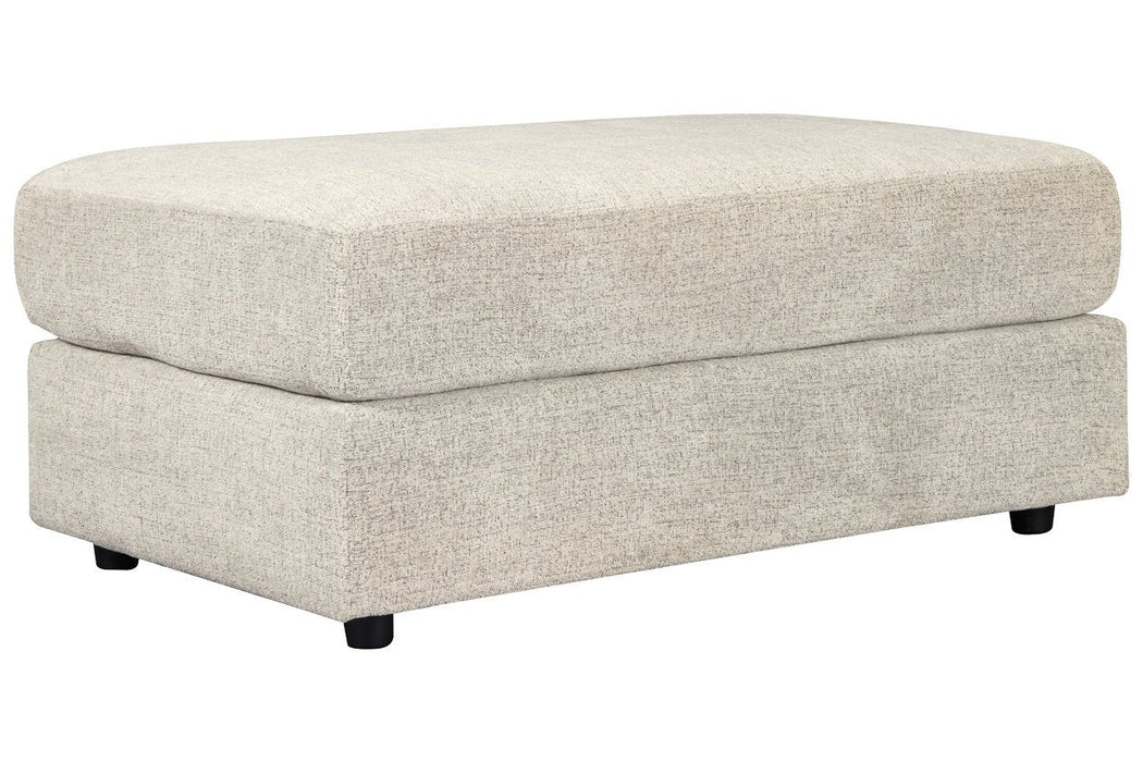Soletren Stone Oversized Ottoman - Gate FurnitureOttoman