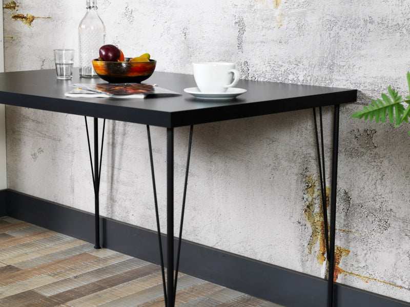 Solo Sudy Desk in Black - 790-SOL-SD-BLC