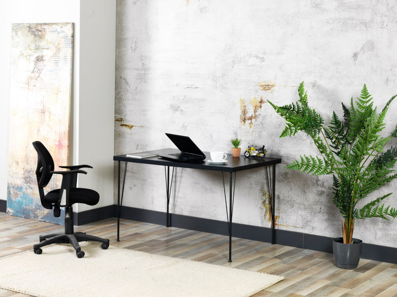 Solo Sudy Desk in Black - 790-SOL-SD-BLC