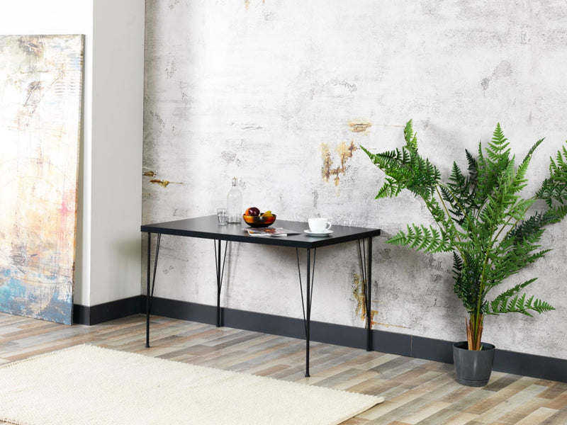 Solo Sudy Desk in Black - 790-SOL-SD-BLC