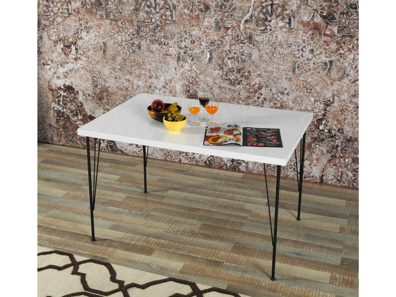 Solo Sudy Desk in White - 790-SOL-SD-WHI