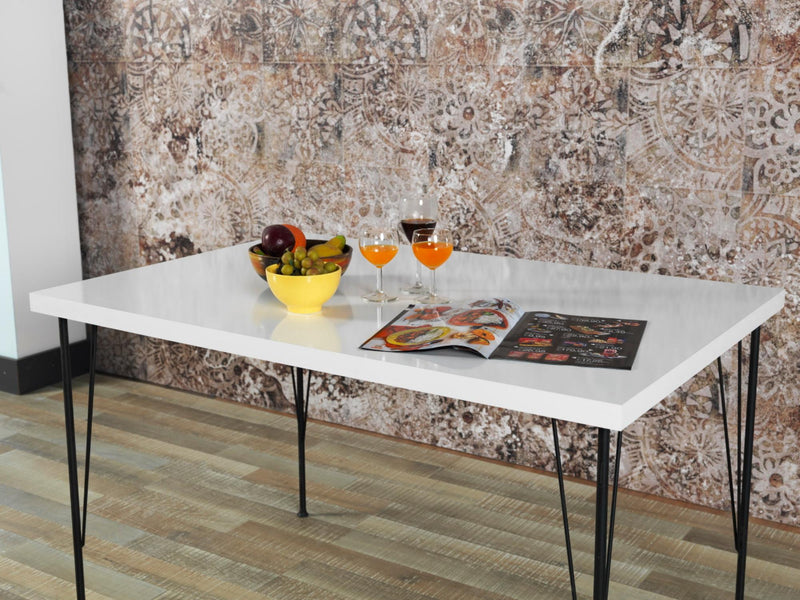 Solo Sudy Desk in White - 790-SOL-SD-WHI