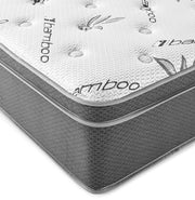 Sommet 13-inch Twin Bamboo Euro Top Memory Foam Hybrid Mattress - 350363T
