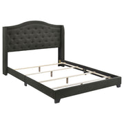 Sonoma Upholstered Eastern King Wingback Bed Grey - 310072KE