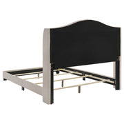 Sonoma Upholstered Queen Wingback Bed Beige - 310073Q
