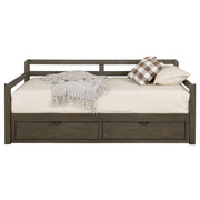 Sorrento 2-drawer Twin XL Daybed with Extension Trundle Grey - 305706