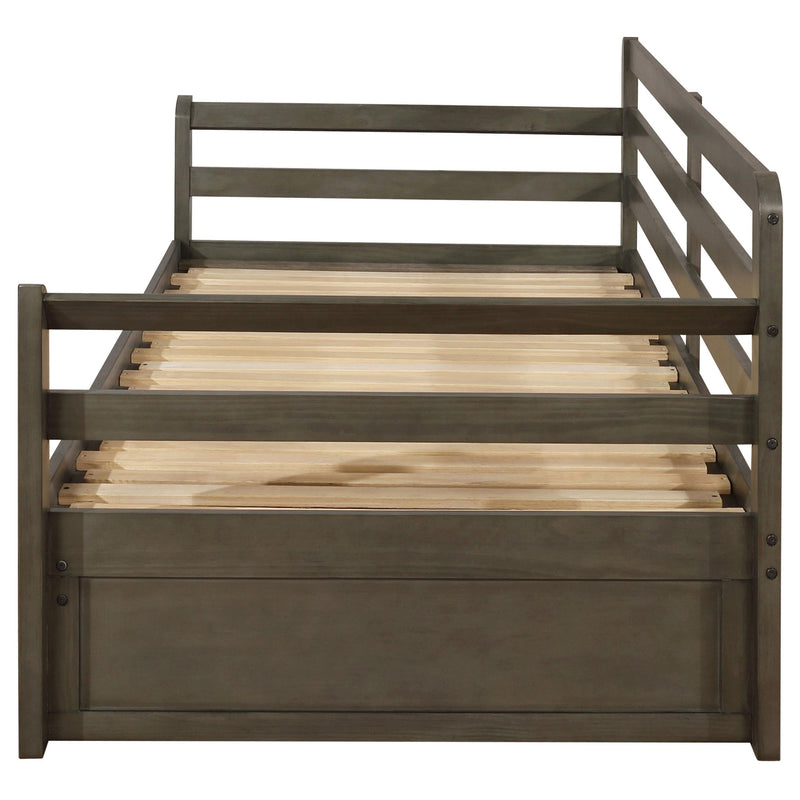 Sorrento 2-drawer Twin XL Daybed with Extension Trundle Grey - 305706