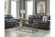 South Blue/Beige 8' x 10' Rug - Lara FurnitureRugs
