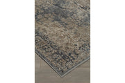 South Blue/Beige 8' x 10' Rug - Lara FurnitureRugs