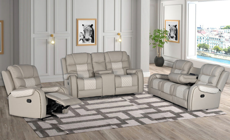 South Sarasota Gray Sofa & Loveseat & Chair - STH-SRST-GY-SLC