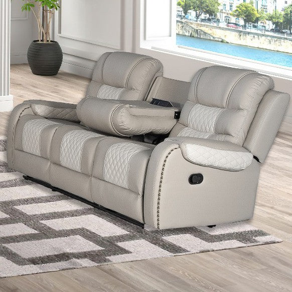 South Sarasota Gray Sofa & Loveseat - STH-SRST-GY-SLS