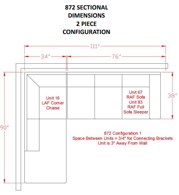 [SPECIAL] Altari Alloy LAF Sectional - Gate Furniture