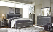 Lodanna Gray LED Panel Bedroom Set - Lara FurnitureBedroom Set