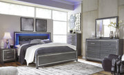 Lodanna Gray LED Panel Bedroom Set - Lara FurnitureBedroom Set