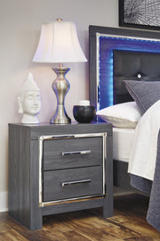 Lodanna Gray LED Panel Bedroom Set - Lara FurnitureBedroom Set