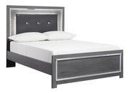 Lodanna Gray Youth LED Panel Bedroom Set - Lara FurnitureYouth Bedroom Set