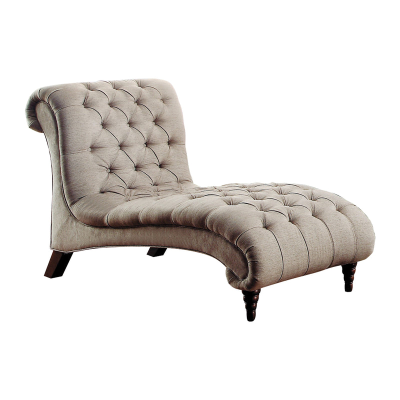 St. Claire Beige Chaise - Lara FurnitureChaise